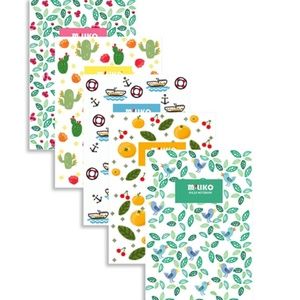 MILIKO A5 COLOR SERIES SOFTCOVER 10 NOTEBOOKS